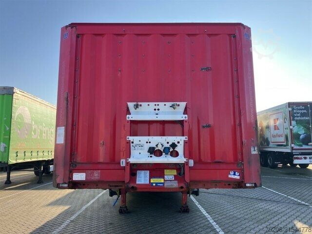 Van Krone Mega Liner Plateau mit Containerverriegelungen SDP 27 eLCVB4-S