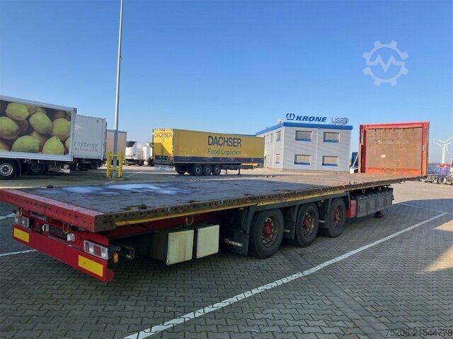 Van Krone Mega Liner Plateau mit Containerverriegelungen SDP 27 eLCVB4-S