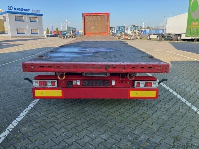 Van Krone Mega Liner Plateau mit Containerverriegelungen SDP 27 eLCVB4-S