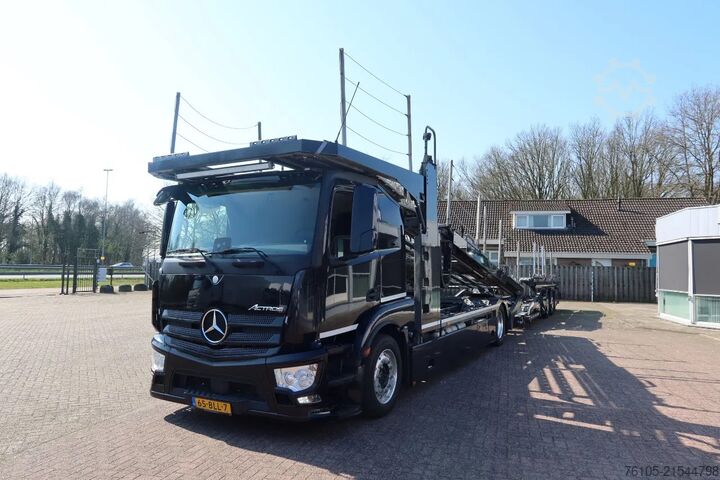 Kombijevski prevoznik avtomobilov Mercedes-Benz Actros 1840 4x2 Groenewold auto-transporter, 9 ...