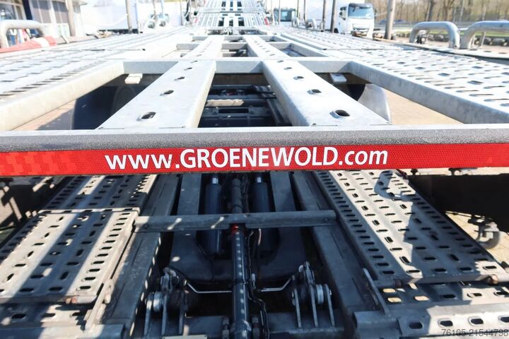 Kombijevski prevoznik avtomobilov Mercedes-Benz Actros 1840 4x2 Groenewold auto-transporter, 9 ...