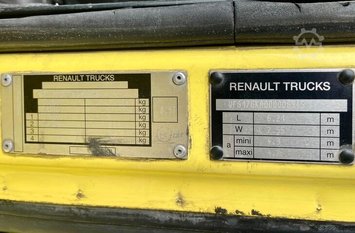 मानक SZM Renault Magnum 460 MANUAL bak, 2X FUEL TANK, EURO 5