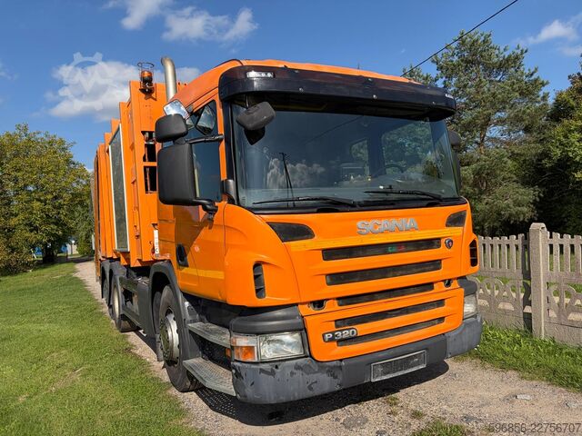 وحدة جرار قياسية SCANIA P320 6x2 śmieciarka Zoeller 2011