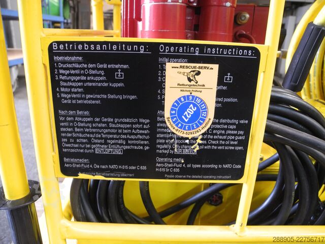 Hidraulički spasilački set WEBER E45L SP30LS S180