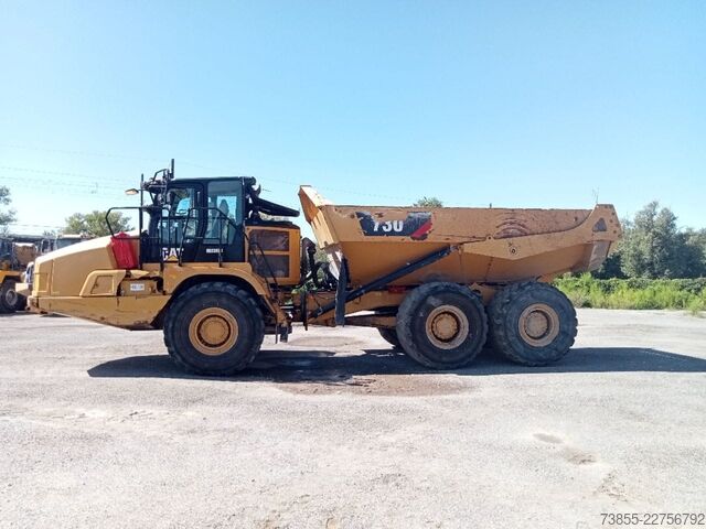 Camión volquete articulado Caterpillar 730