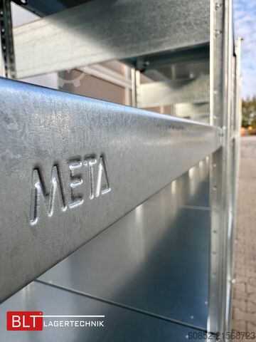 ชั้นวางแบบโมดูลาร์ ca. 30,06 lfm. Fachbodenregale META H: 200 cm , T: 40 cm , 150 kg pro Ebene