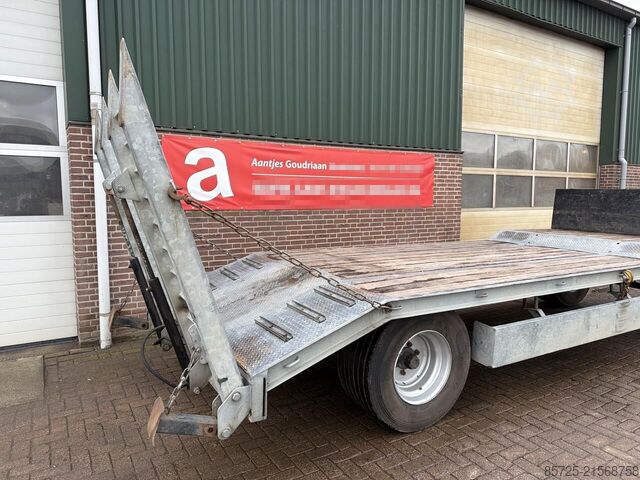 Maschinentransporter  Dieplader draaikrans uitvoering - Gebruikt