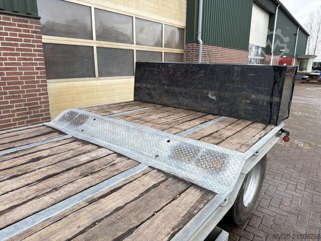 Maschinentransporter  Dieplader draaikrans uitvoering - Gebruikt