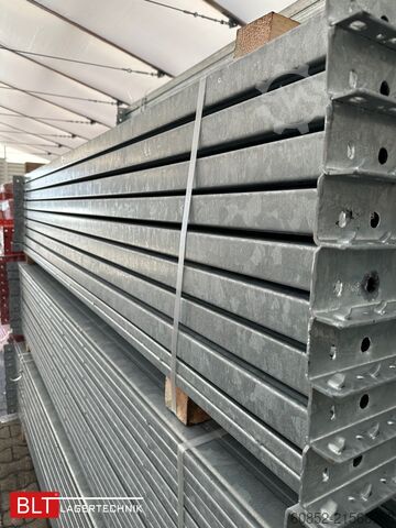 Pallereol 100 lfm. Palettenregale für Außenbereich H: 4,5m , 3000 kg Fachlast , FVZ