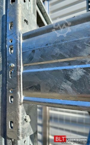 Pallereol 100 lfm. Palettenregale für Außenbereich H: 4,5m , 3000 kg Fachlast , FVZ
