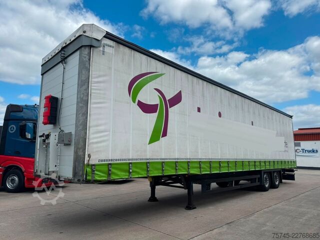 Brandalı açık yarı römork SCHMITZ CARGOBULL SCS 18/L *PR+PL * VARIOS-SYSTEM * MEGA *