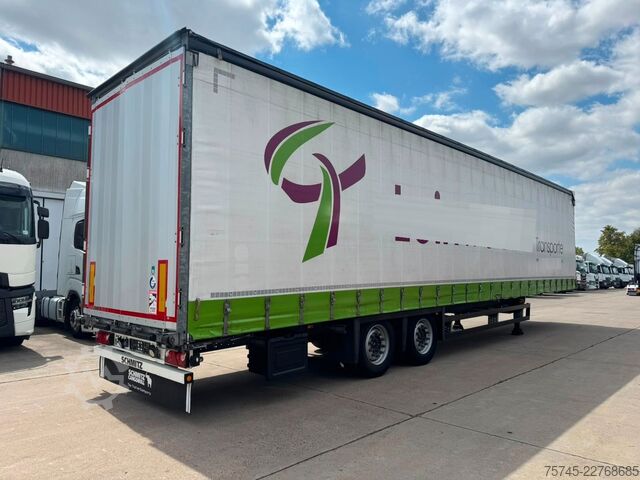 Brandalı açık yarı römork SCHMITZ CARGOBULL SCS 18/L *PR+PL * VARIOS-SYSTEM * MEGA *