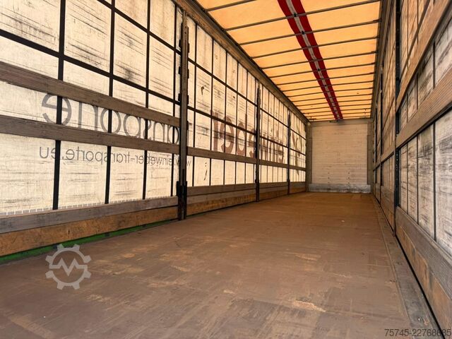 Open semitrailer with tarp SCHMITZ CARGOBULL SCS 18/L *PR+PL * VARIOS-SYSTEM * MEGA *