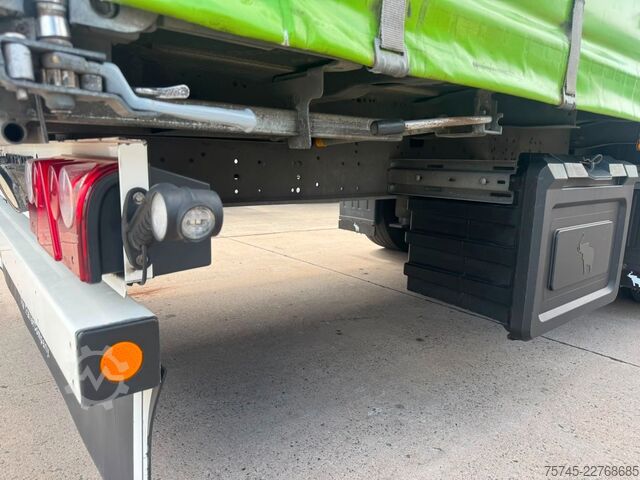 Open semitrailer with tarp SCHMITZ CARGOBULL SCS 18/L *PR+PL * VARIOS-SYSTEM * MEGA *