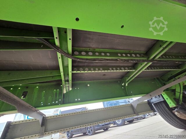 Open semitrailer with tarp KRONE SD * 3X VORHANDEN* SAFETY ROOF * BPW * LIFT *