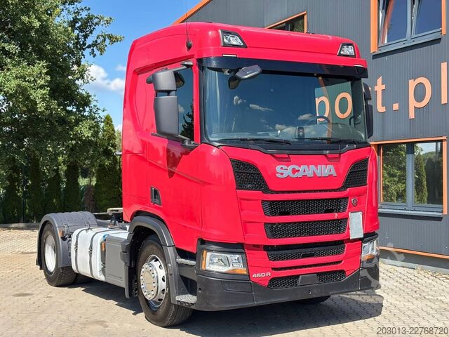 יחידת גרר סטנדרטית SCANIA R460 4x2 SZM Kipphydraulik Blatt/ Luft Retarder