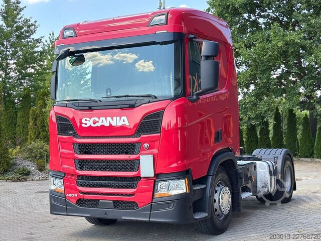 יחידת גרר סטנדרטית SCANIA R460 4x2 SZM Kipphydraulik Blatt/ Luft Retarder