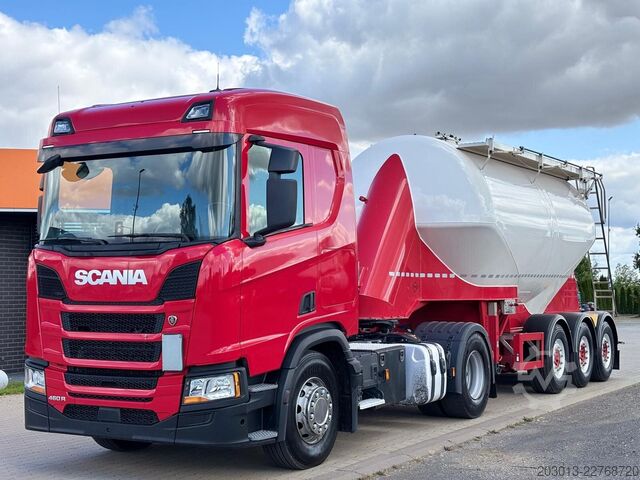 יחידת גרר סטנדרטית SCANIA R460 4x2 SZM Kipphydraulik Blatt/ Luft Retarder