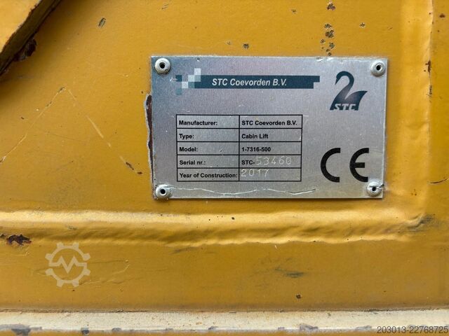Ratinis ekskavatorius CATERPILLAR M313D Mobilbagger Hochfahr. Kabine