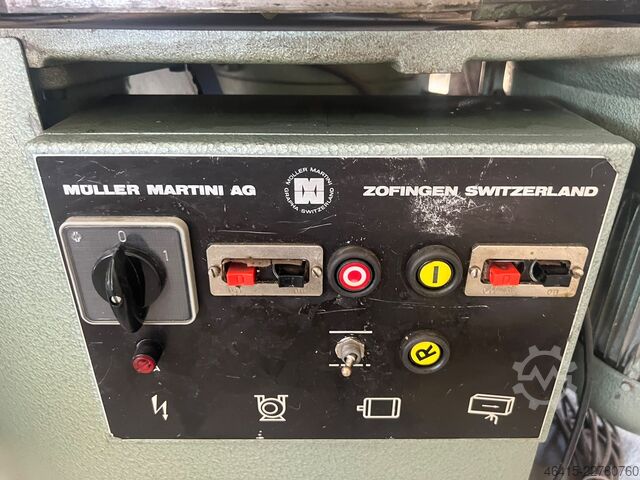 Book binding machine muller martini pony