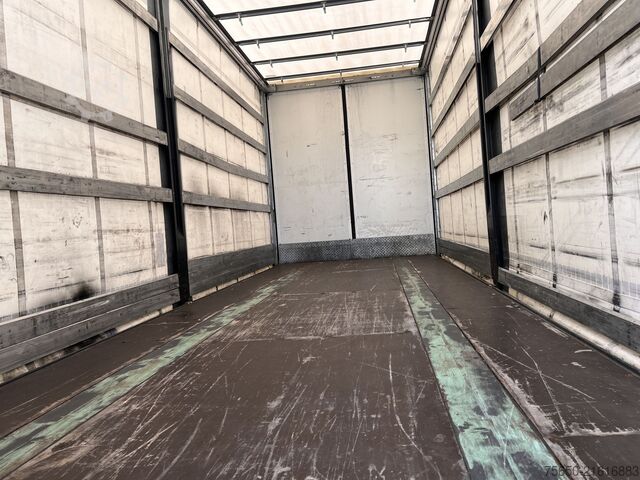 Open trailer with tarp Fliegl ZPS180  2 Achs Jumbo- Planen, Mega, durchladbar