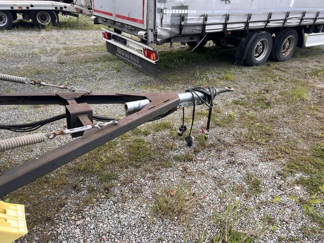 Open trailer with tarp Fliegl ZPS180  2 Achs Jumbo- Planen, Mega, durchladbar