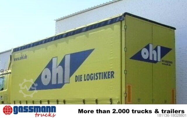 LKW mit Pritsche (offen)  Pritsche Plane & Spriegel