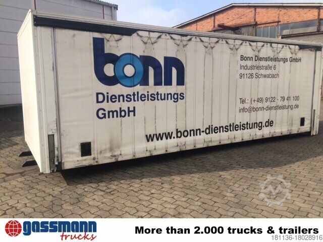 Kamion s sandukom  Albert Fahrzeugbau, FW 70/74,  40 cbm