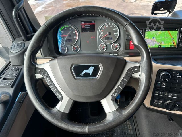 Camion plateau MAN TGX 35.460 8x4-4 BL Pritsche+HMF 1920K Ladekran