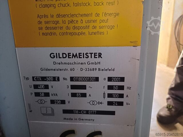 ืืจืื ืืจืืื ืืืจืกืื CNC Glidemeister CTX 500E
