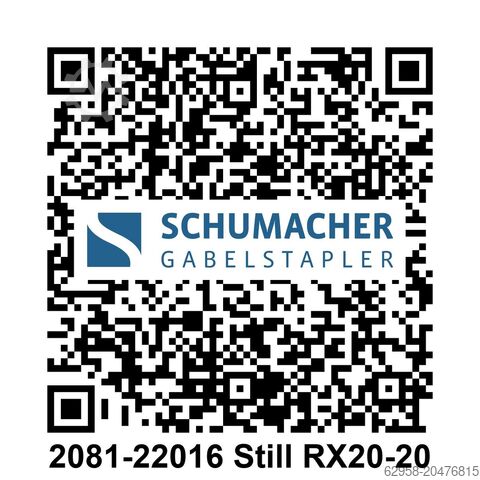 Forklift 3 roda elektrik Still RX20-20