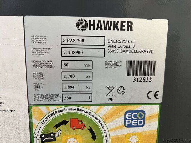 Električni viljuškar za 4 točka Toyota 8 FBMT 35