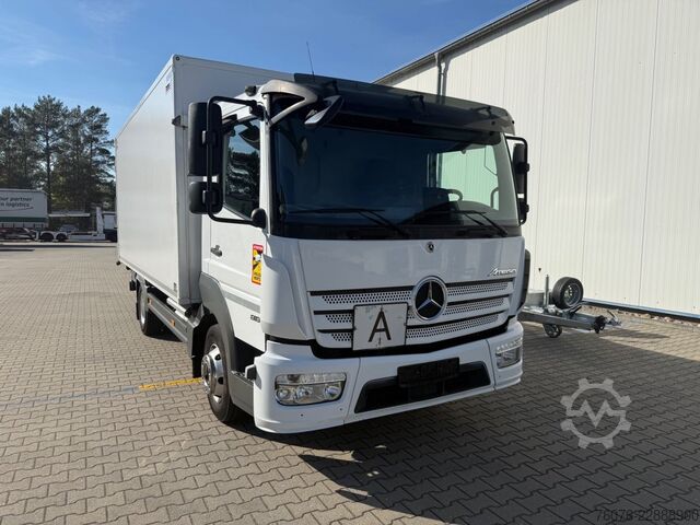 Dubă cu caroserie tip cutie MERCEDES-BENZ MB 818 L 5 m Koffer LBW 1t 2,5 t NL Klima Kamera