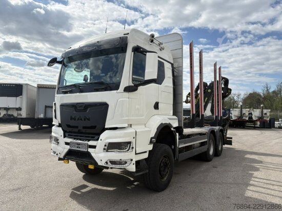 Houttransportwagen MAN TGS 33.510 BL 6X4, INTARDER, HOLZTRANSPORTER, LIV 120Z