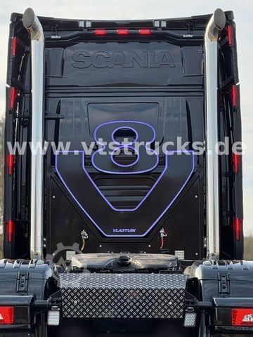 Standard tractor unit SCANIA S 660 V8 Longliner ALU Voll Luft Retarder