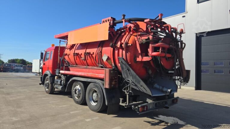 Vacuum truck Mercedes-Benz SK 2435 (15.000 L / V8 AVEC 2X TURBO / BOITE MA...