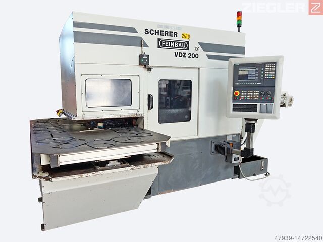 Vertical CNC turning center 