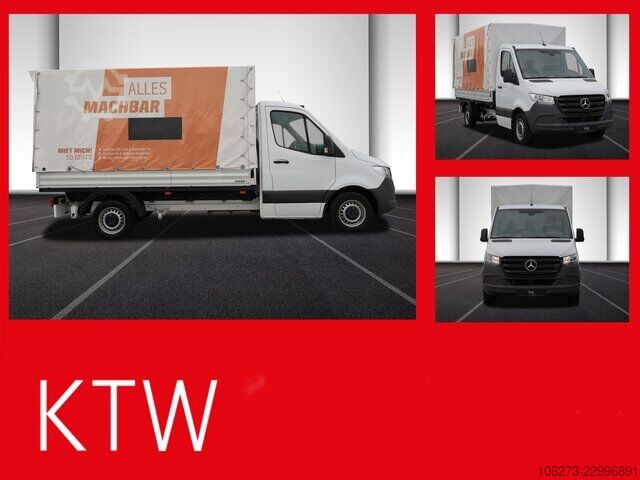Pakettiauto Mercedes-Benz Sprinter 315CDI Pritsche,3,5m Ladelänge,Klima