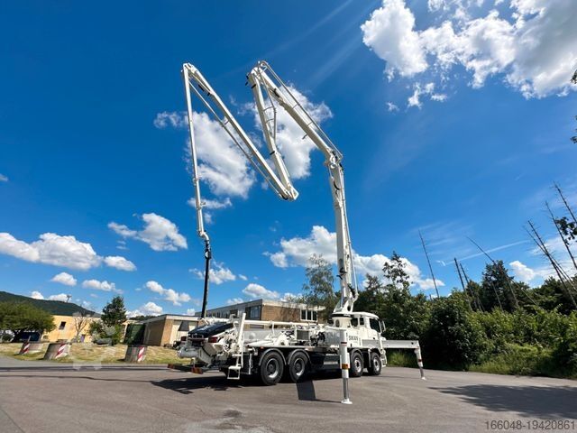 Betona sūknēšanas kravas automašīna VOLVO FMX 500 8x4 SWAN 47m Betonpumpe EuromixMTP