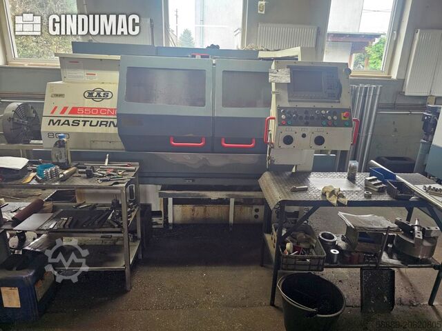 Οριζόντια μηχανή περιστροφής MAS MASTURN 550