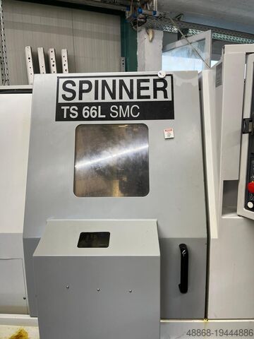 Centro de torneamento e fresagem CNC Spinner TS 66L SMC
