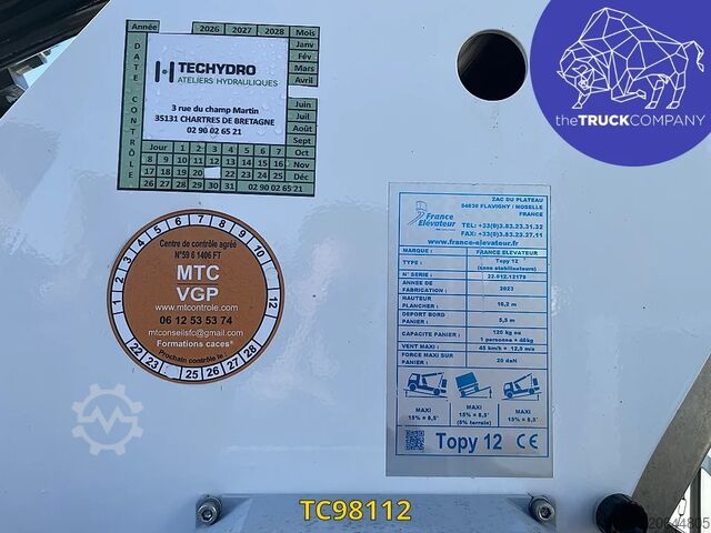 Platforma de ridicare Renault Master Hoogtewerker