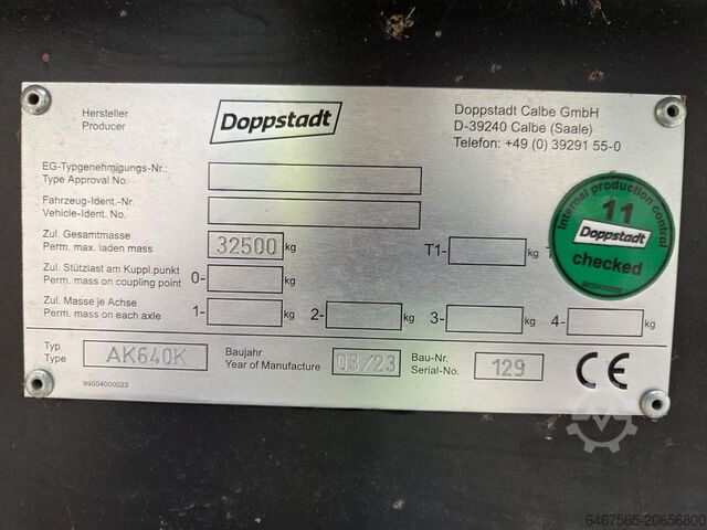 Máy hủy gỗ Doppstad AK 640/K