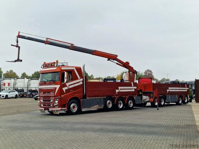 Camion-grue Volvo FH 16.750 8x2*6 - Palfinger PK15002 Crane/Grua ...