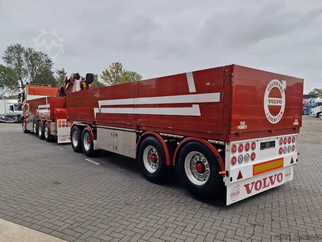 Camion-grue Volvo FH 16.750 8x2*6 - Palfinger PK15002 Crane/Grua ...