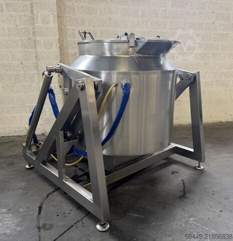 Nồi nấu và khuấy, loại KRWK 500 Spako Verticale kook-roerketel met schraapwerk