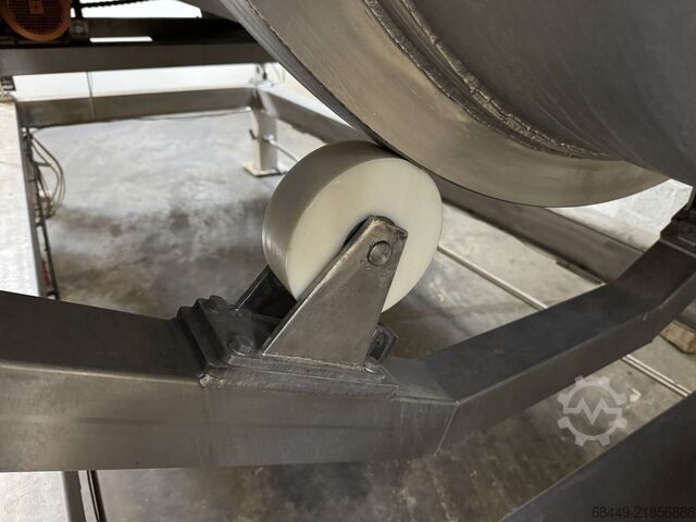 Spraytrumma, typ Spray Drum Manfred Blind Coating tumbler, Type Spray Drum