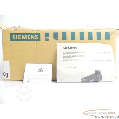 Riadiaca jednotka Siemens 1FT5044-1AF71-4EB0 AC-VSA-Motor SN: 1TSC02504801 --