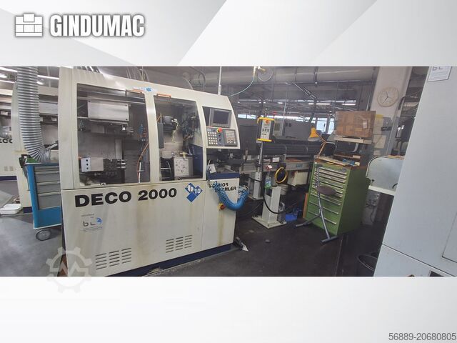 İsviçre Tipi Torna Makinesi TORNOS DECO 2000-10