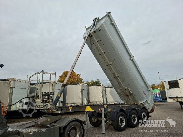 Sơ mi rơ moóc ben Schmitz Cargobull Kipper Stahlrundmulde 25m³